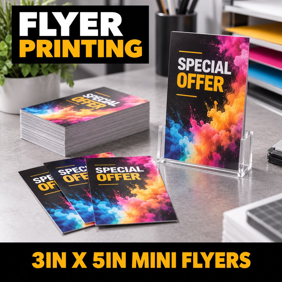 3in x 5in Mini Flyer