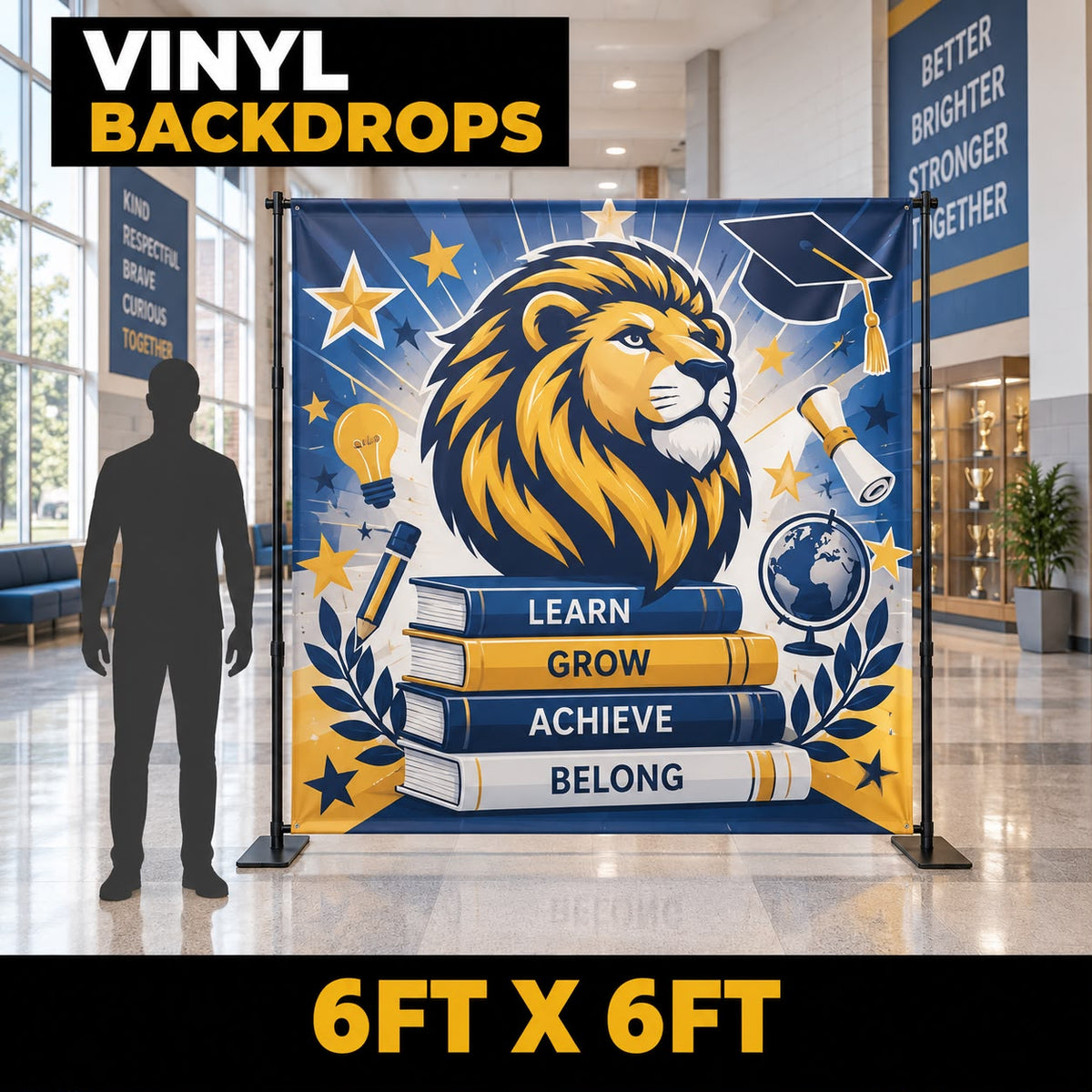 6ft x 6ft Vinyl Backdrop
