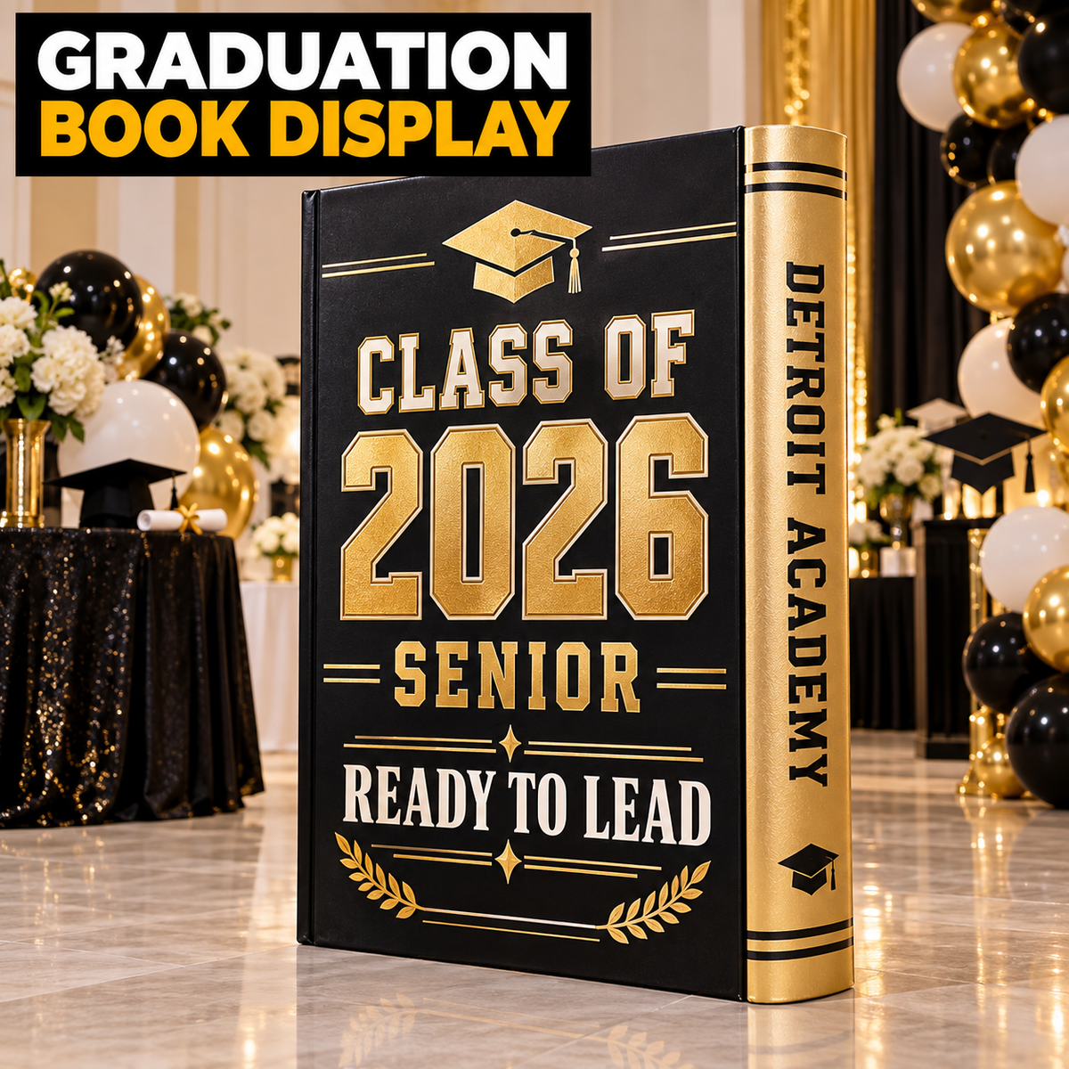 Graduation Book Display