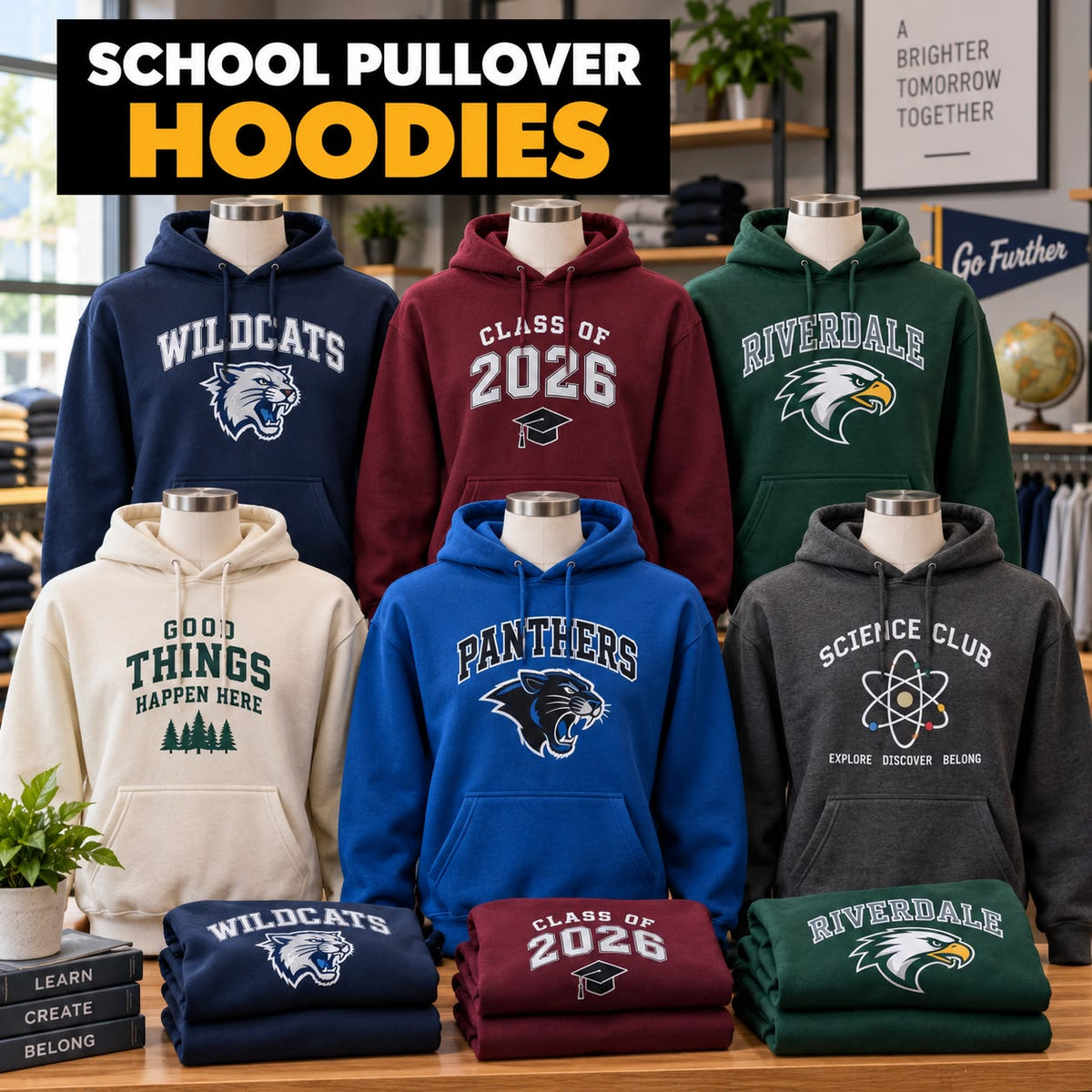 Pullover Hoodies Bulk Printing
