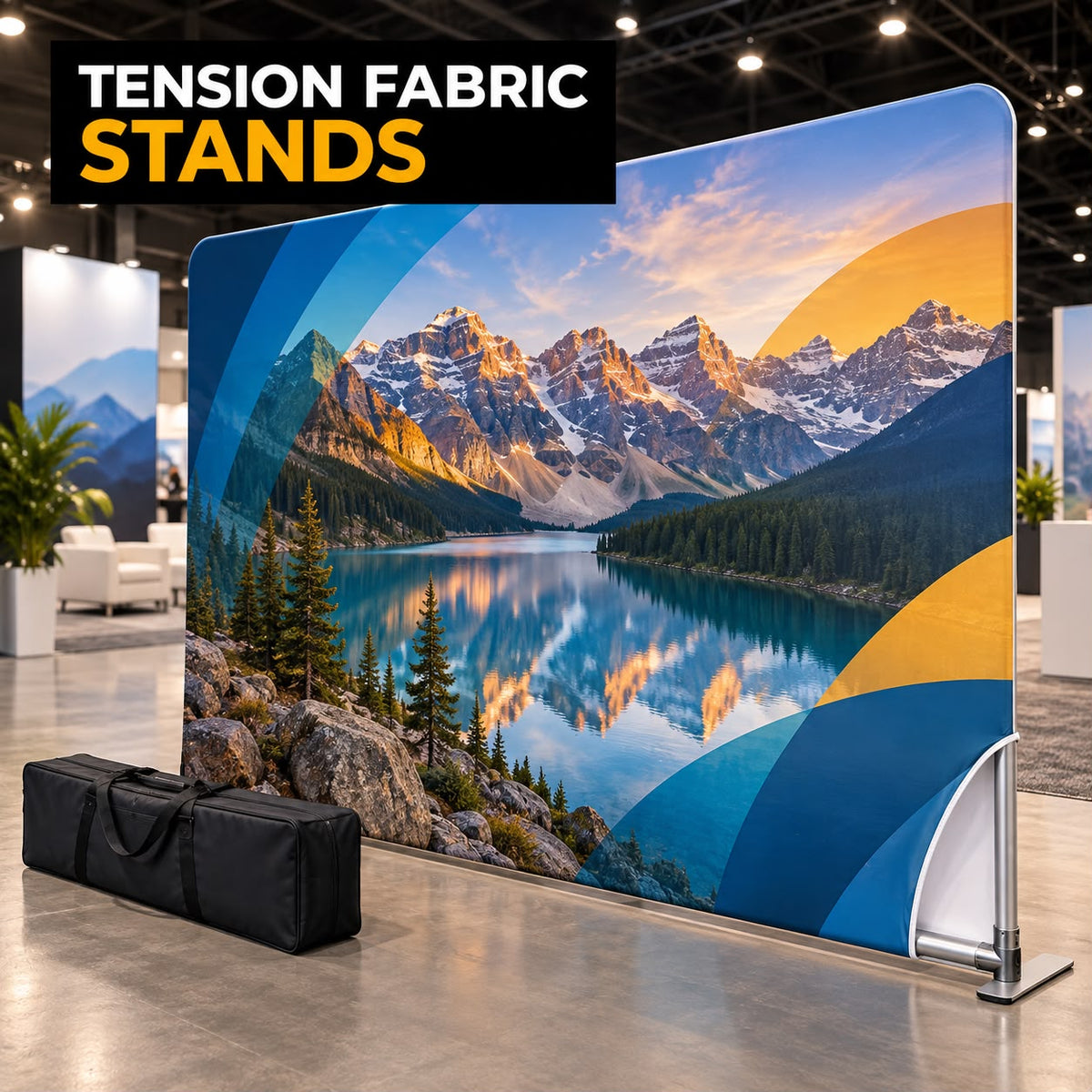 Tension Fabric Stand