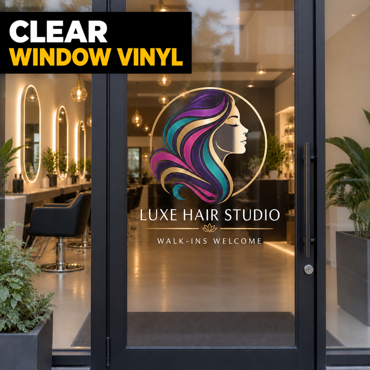 Clear Window Vinyl